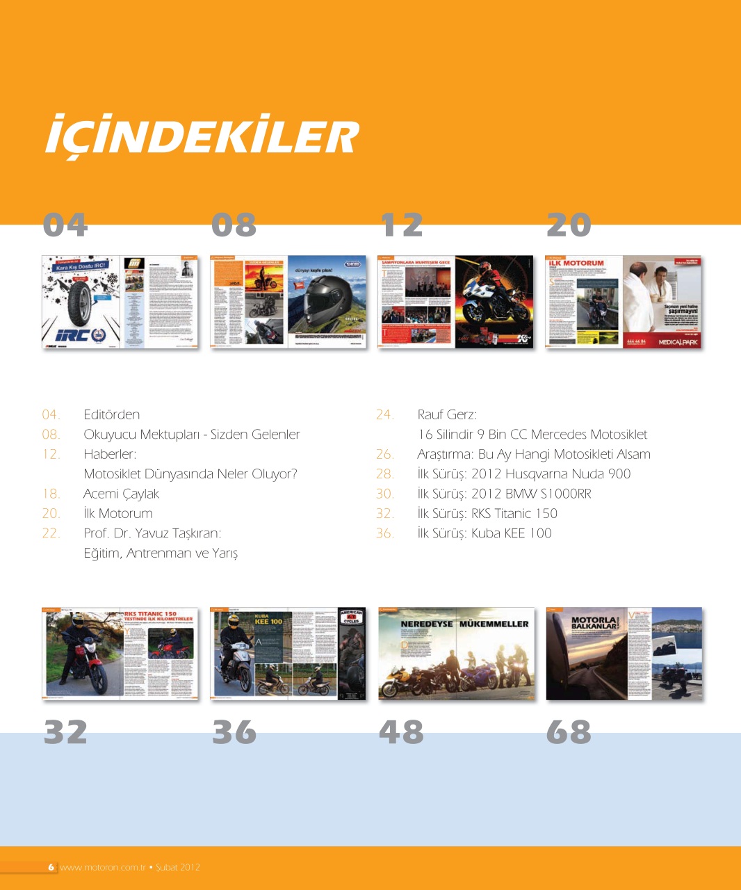 Motoron Preview Pages