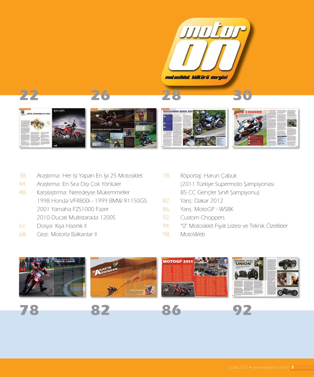 Motoron Preview Pages