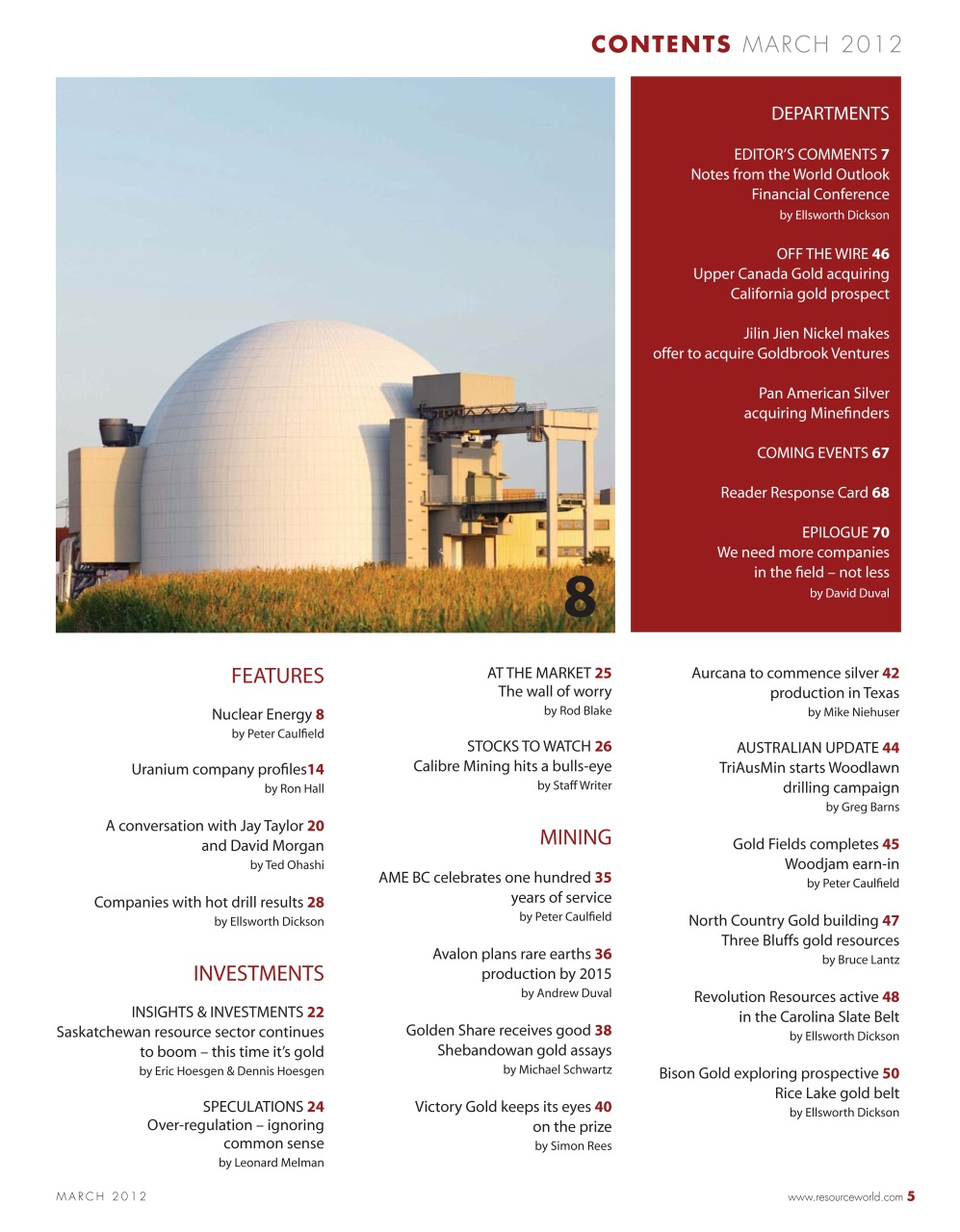 Resource World Preview Pages