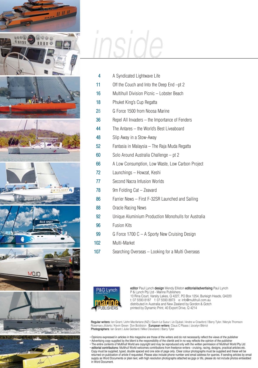Multihull World Preview Pages