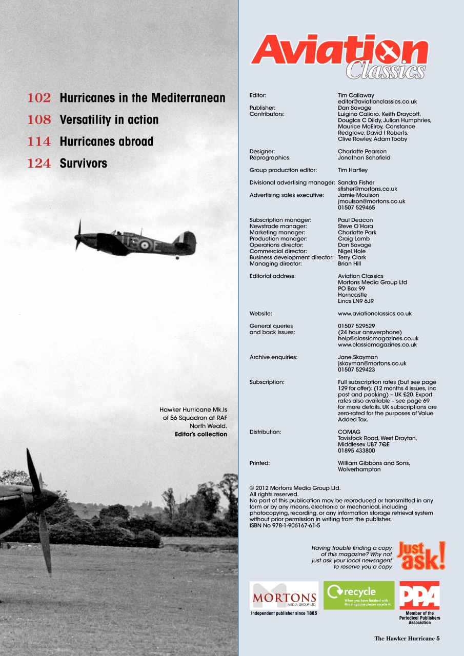 Aviation Classics Preview Pages