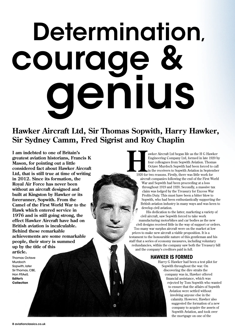 Aviation Classics Preview Pages