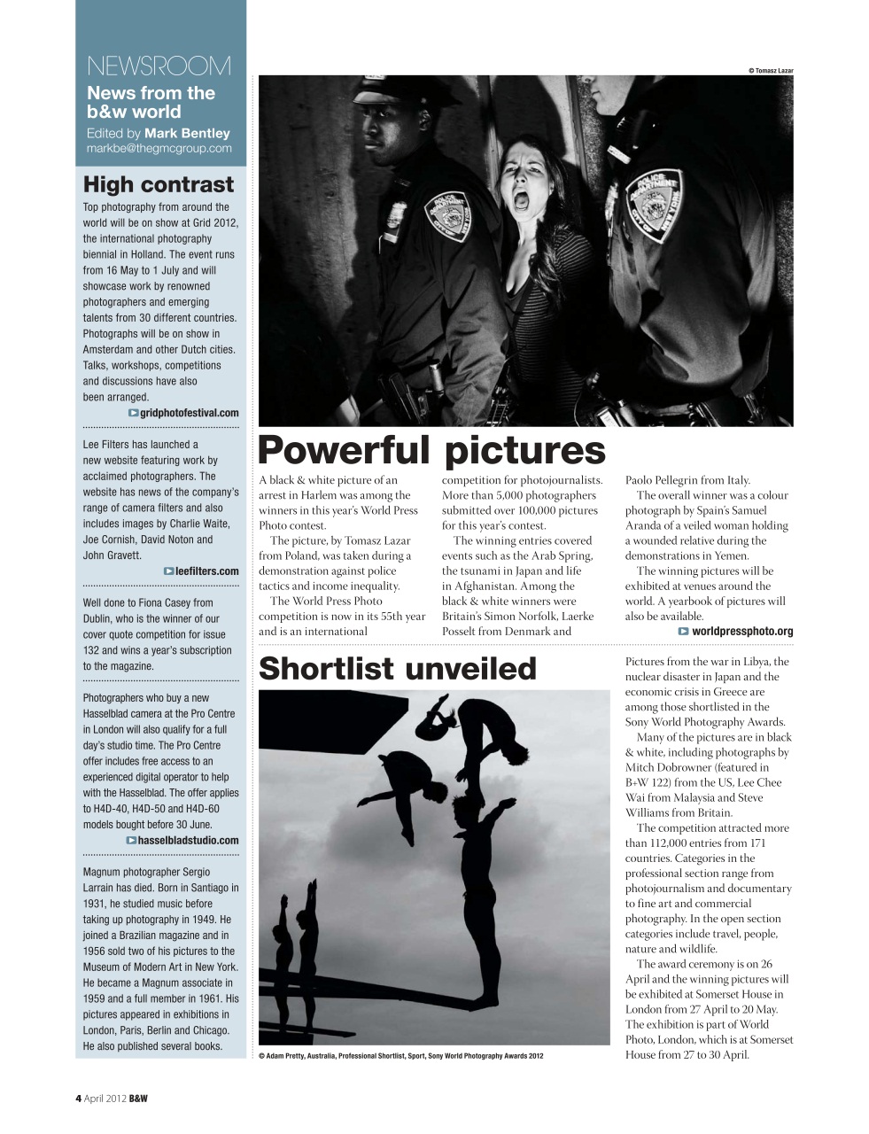 Black+White Photography Preview Pages