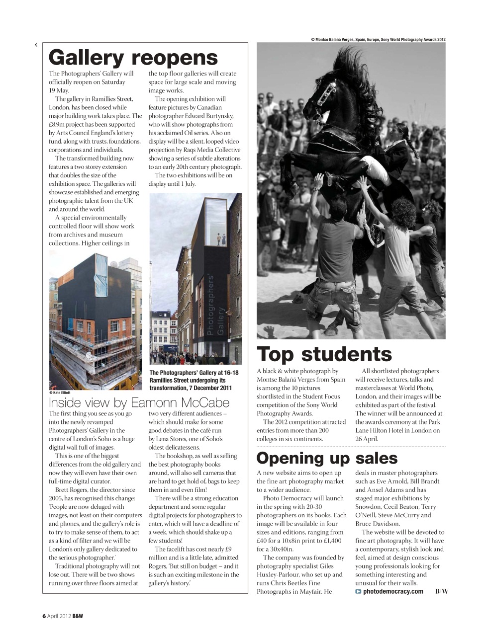 Black+White Photography Preview Pages