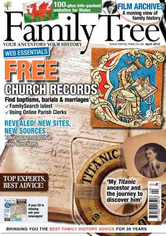Family Tree issue April 2012