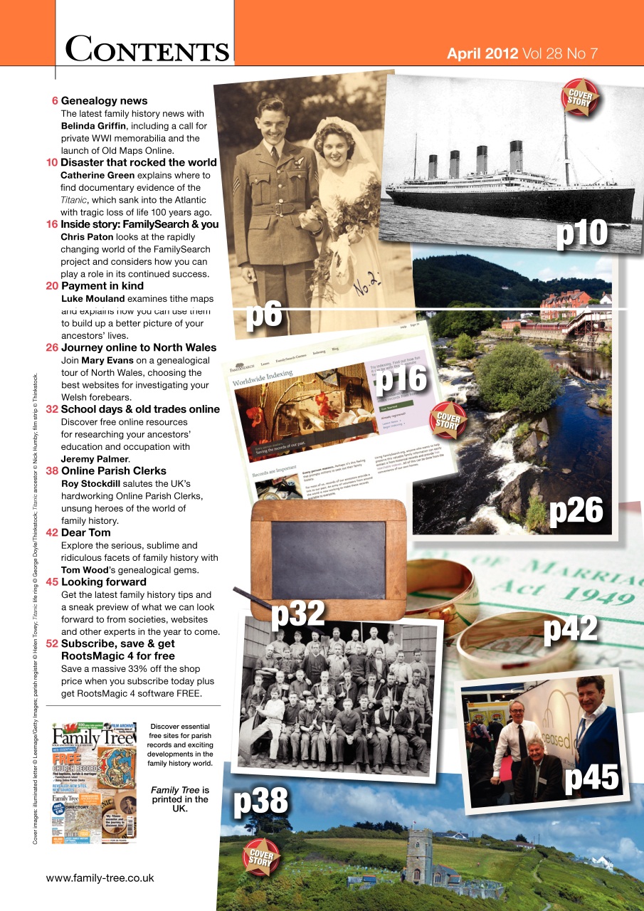 Family Tree Preview Pages