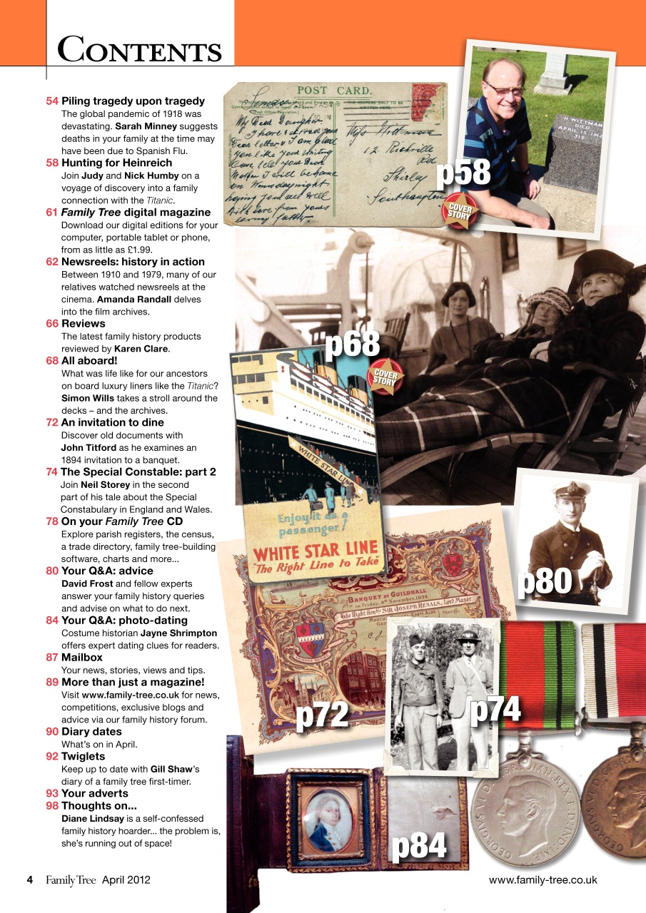 Family Tree Preview Pages