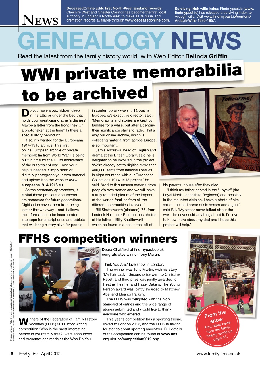 Family Tree Preview Pages