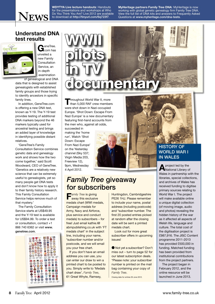 Family Tree Preview Pages