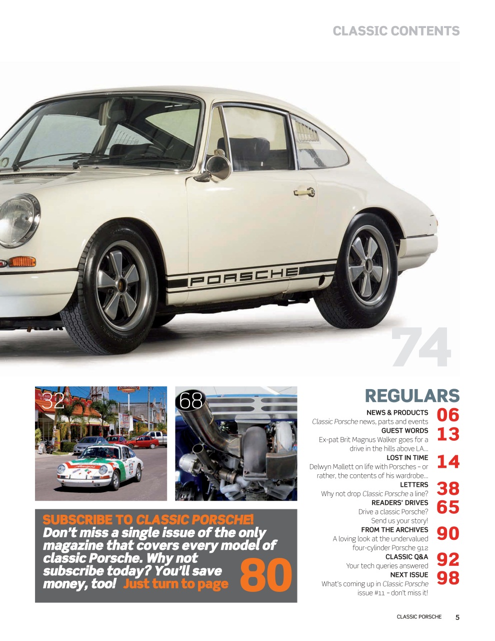 Classic Porsche Preview Pages