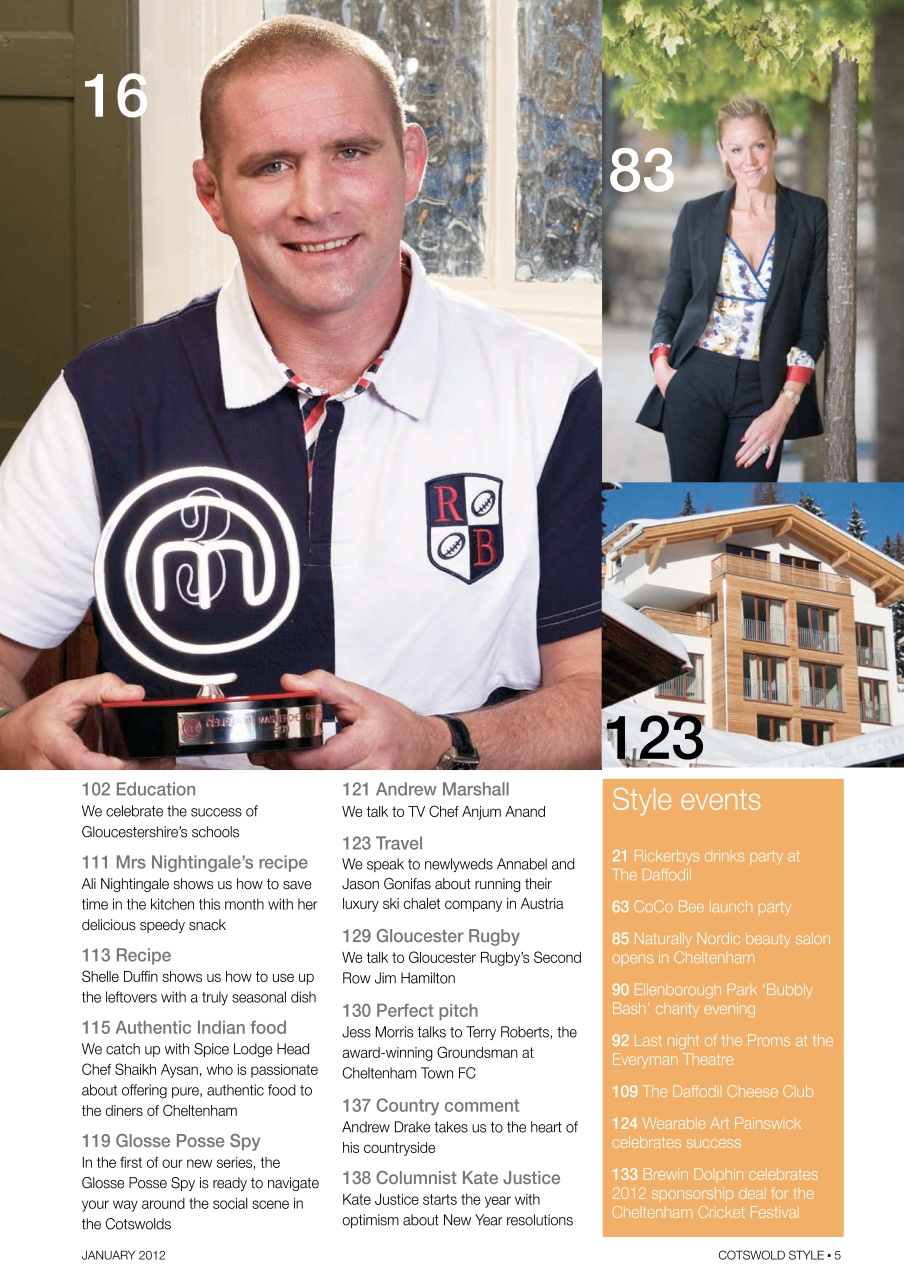 Cotswold Style Preview Pages