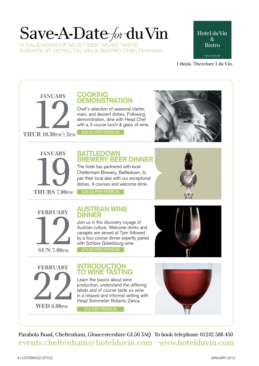 Cotswold Style Preview Pages