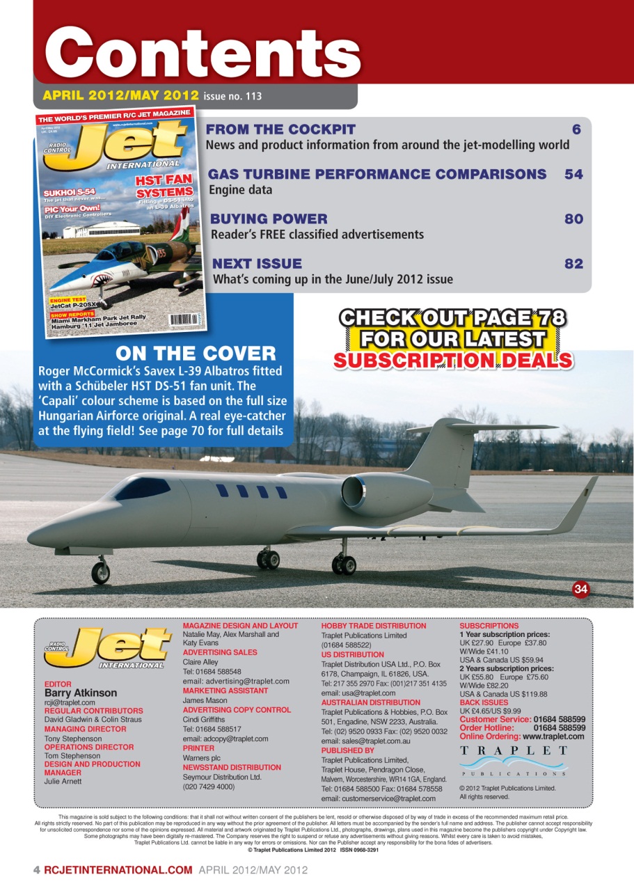 RC Jet International Preview Pages