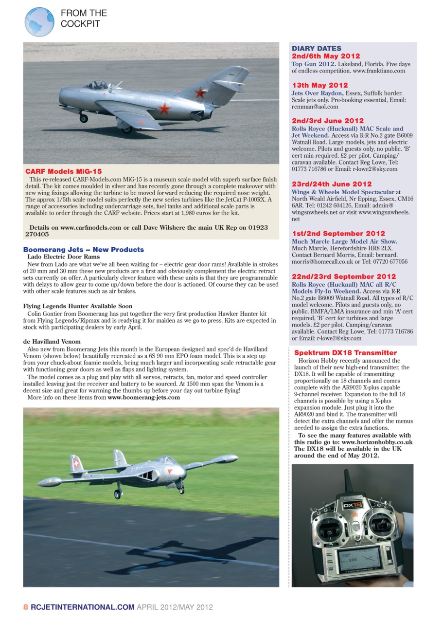 RC Jet International Preview Pages