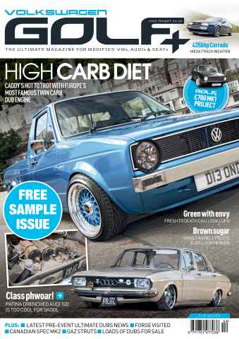 Volkswagen Golf + issue Volkswagen Golf + Sample