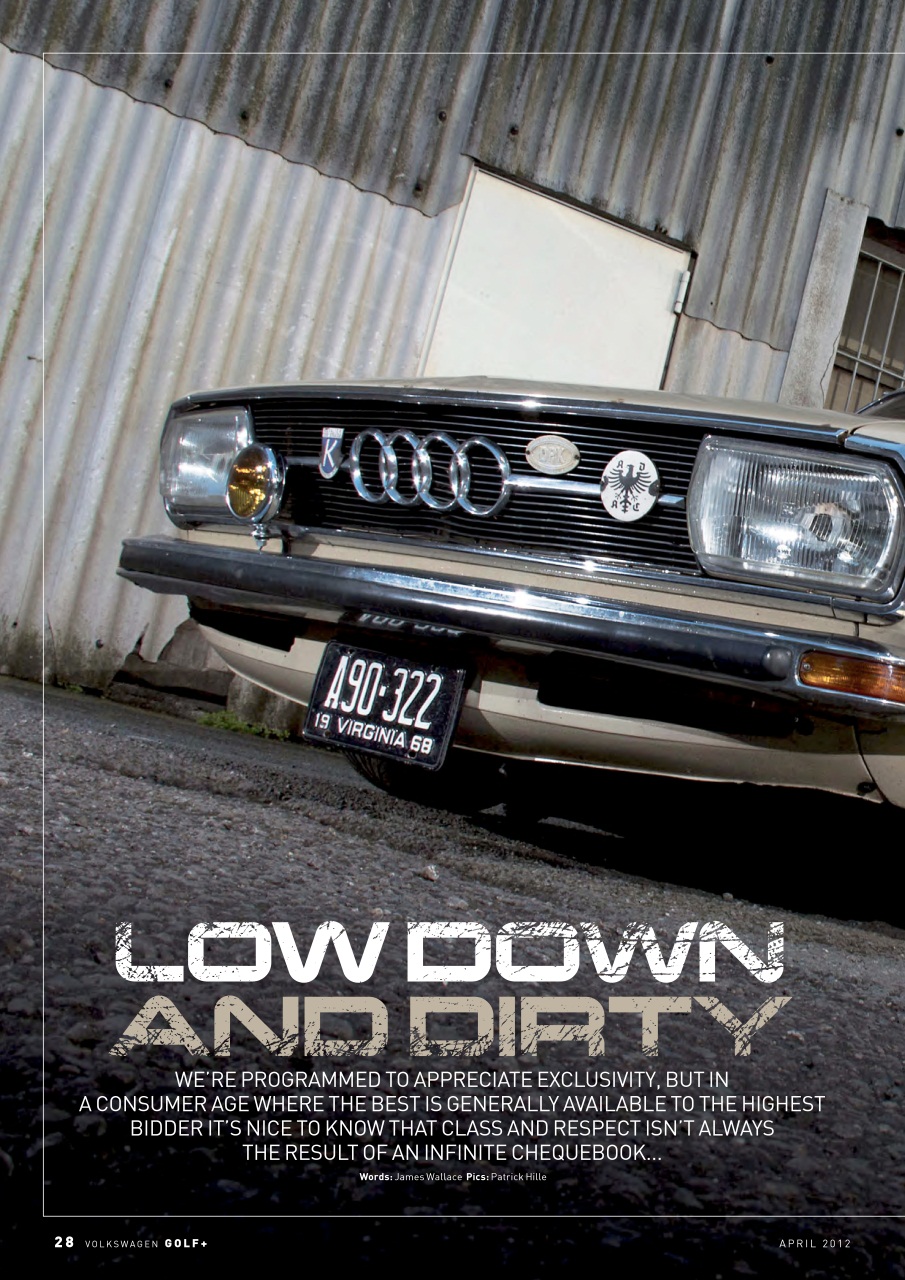 Volkswagen Golf + Preview Pages