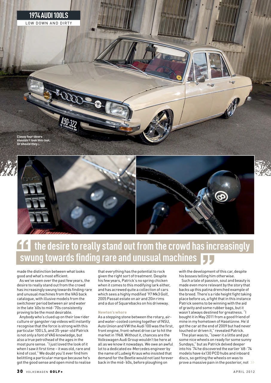 Volkswagen Golf + Preview Pages