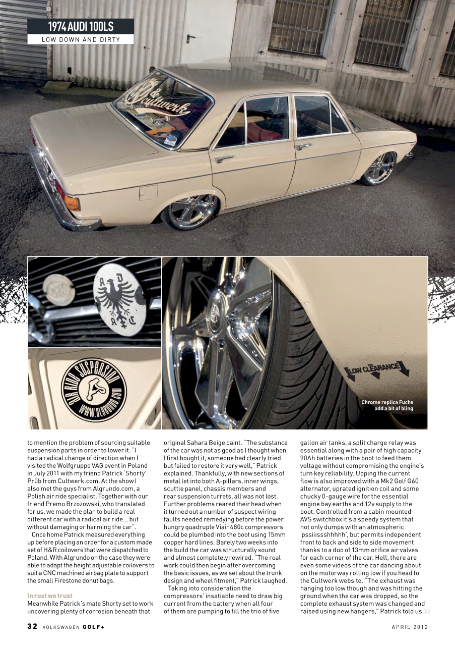 Volkswagen Golf + Preview Pages