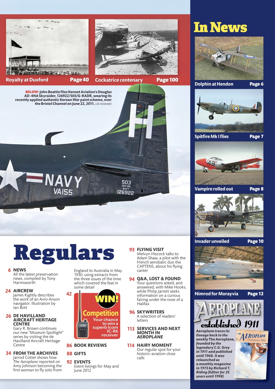 Aeroplane Preview Pages