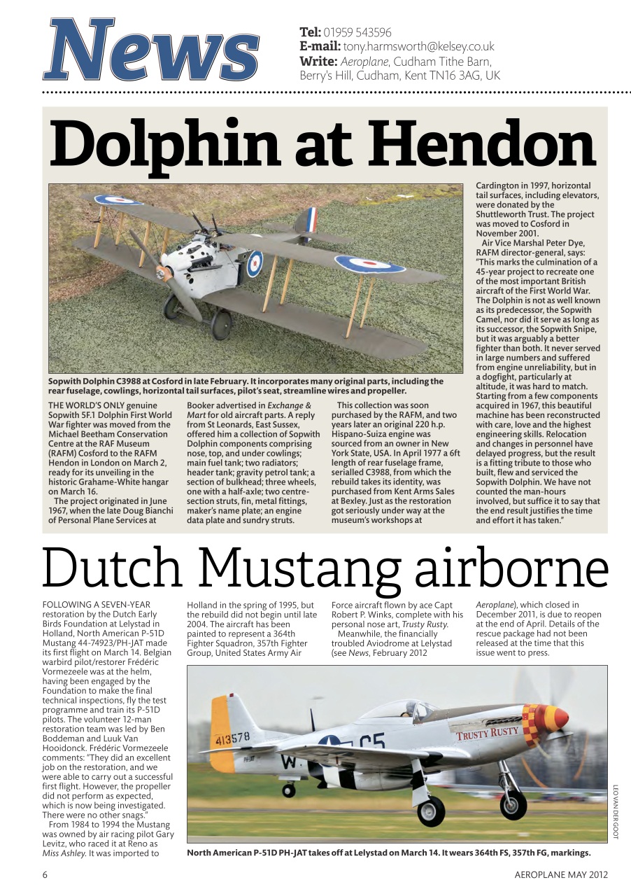 Aeroplane Preview Pages