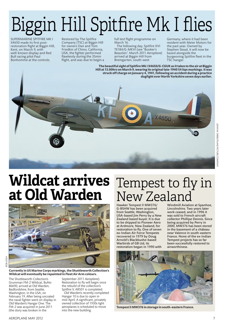 Aeroplane Preview Pages