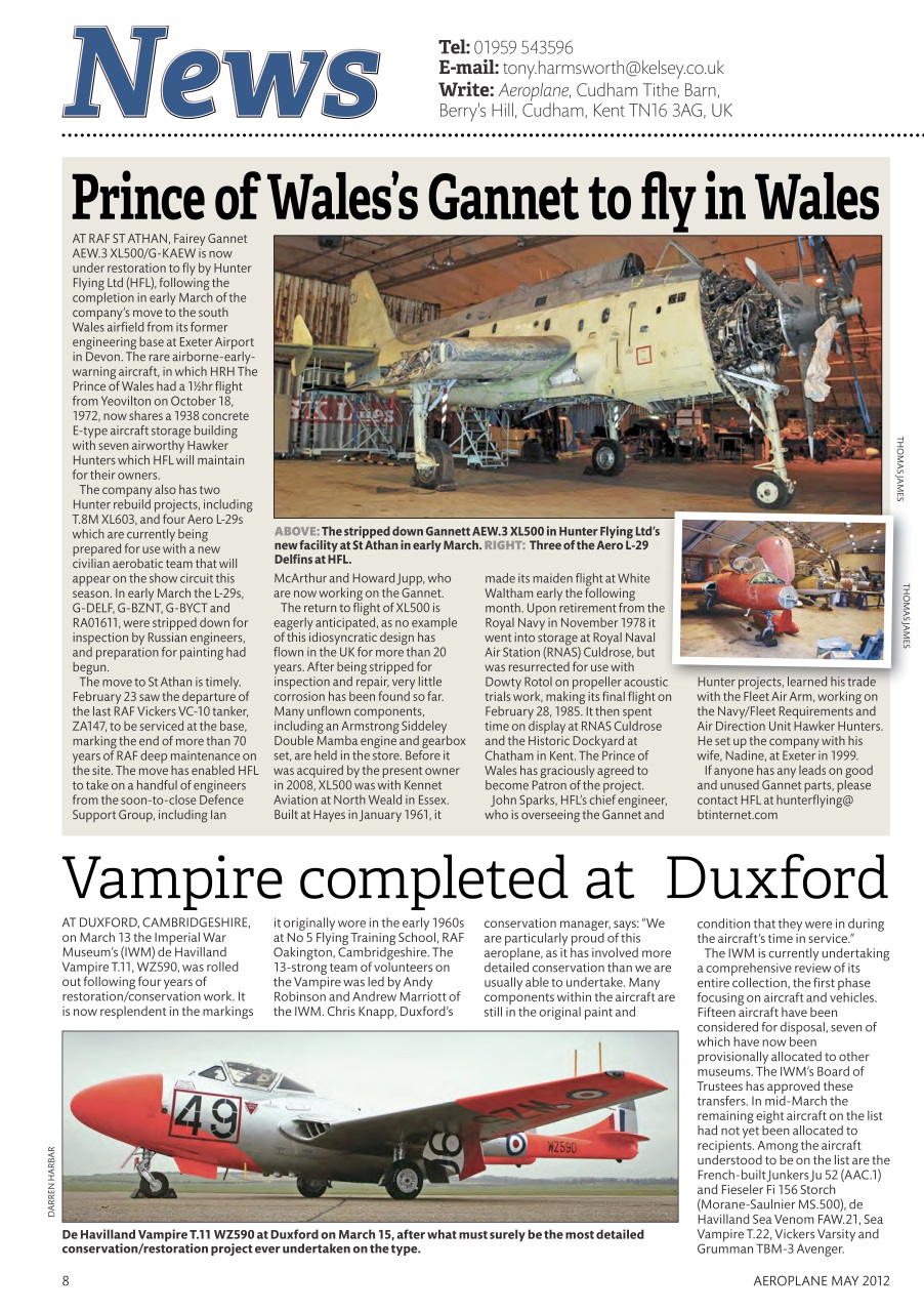 Aeroplane Preview Pages