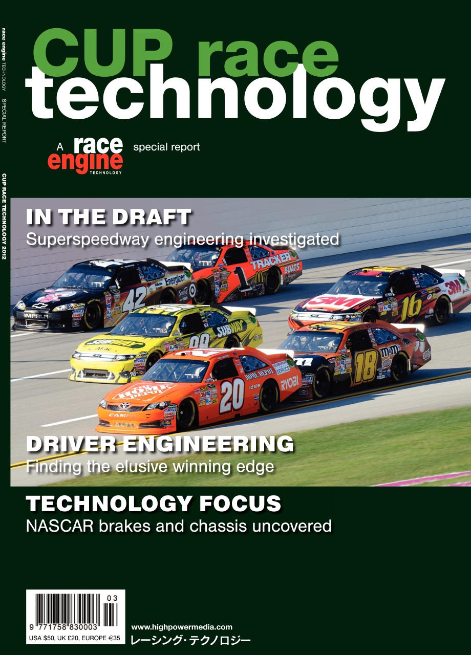 CUP Race Technology Preview Pages