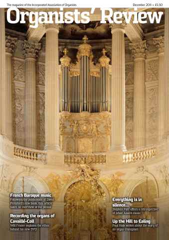 Organists' Review issue December 2011