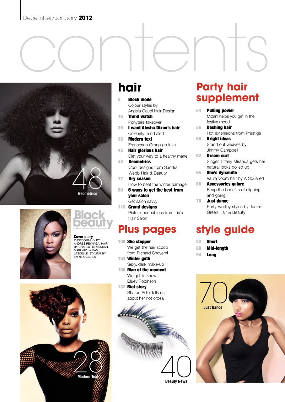 Black Beauty & Hair – the UK's No. 1 Black magazine Preview Pages