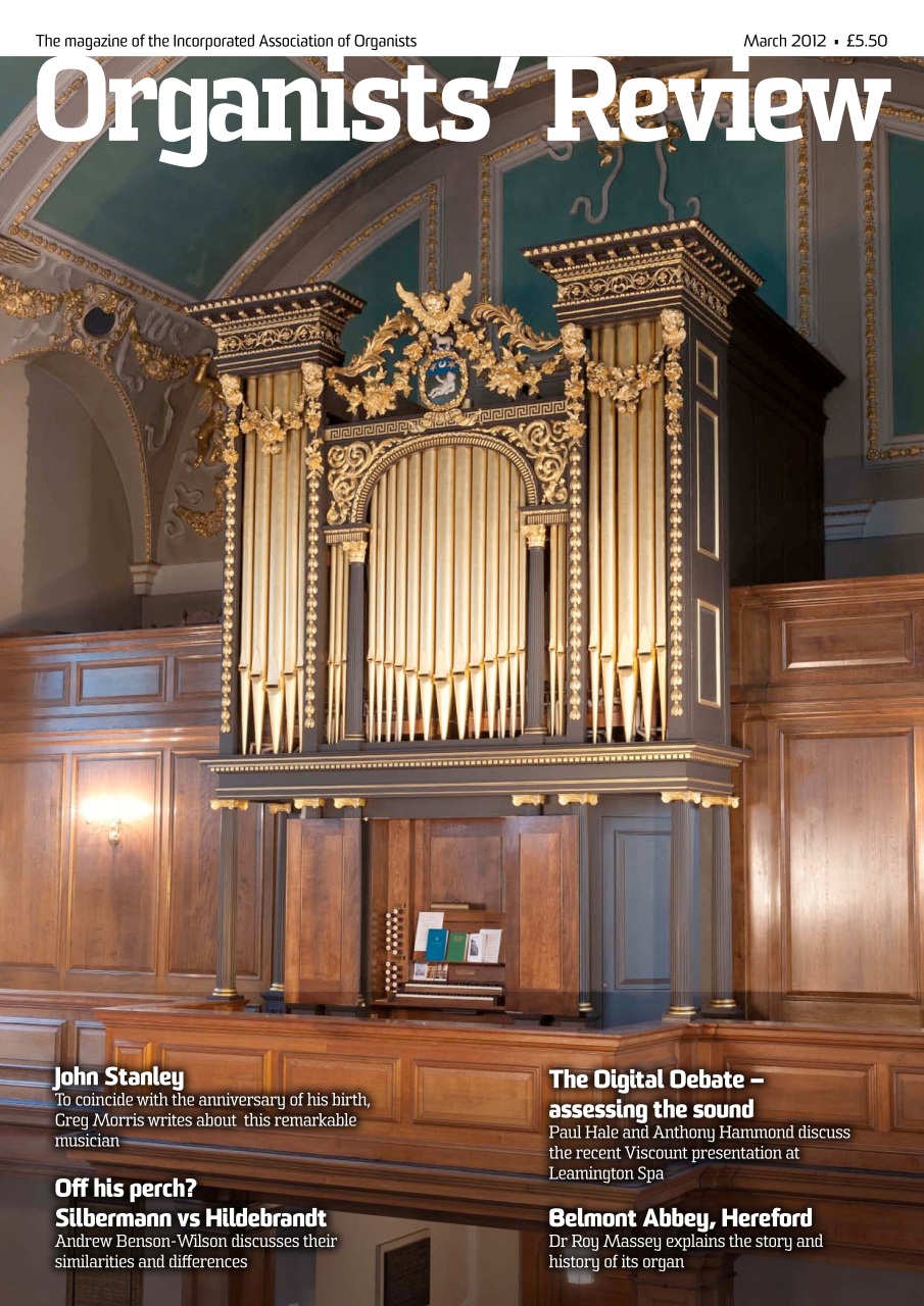 Organists' Review Preview Pages