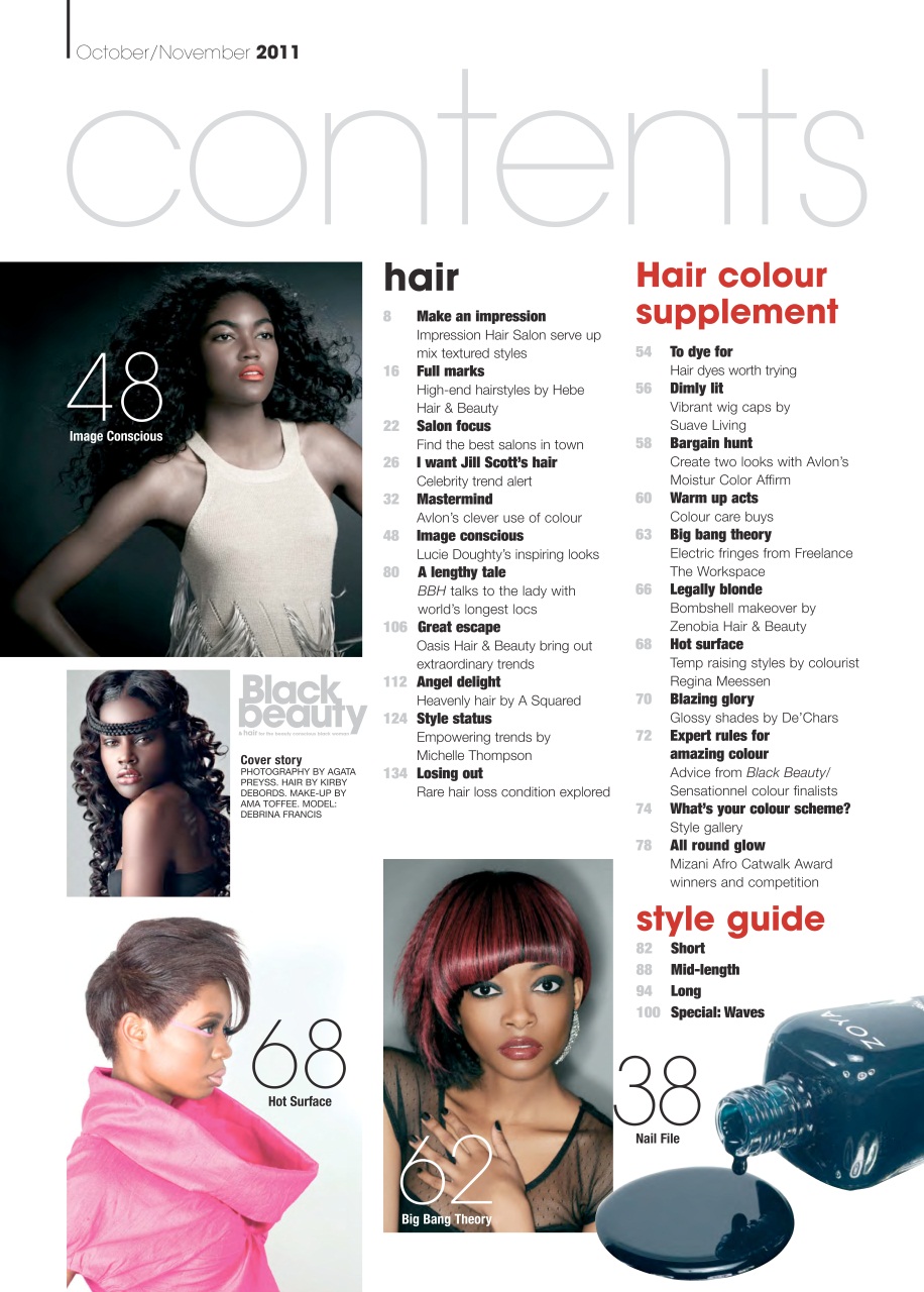 Black Beauty & Hair – the UK's No. 1 Black magazine Preview Pages
