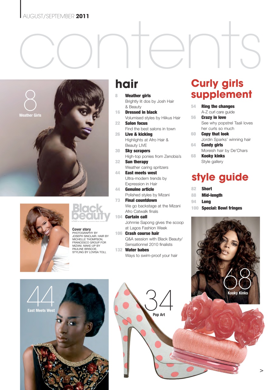 Black Beauty & Hair – the UK's No. 1 Black magazine Preview Pages