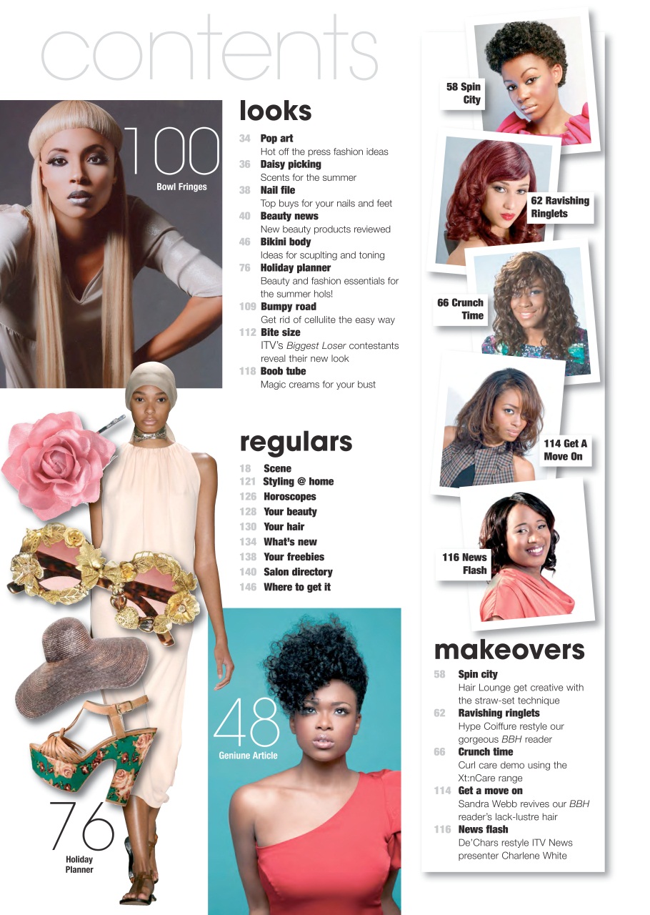 Black Beauty & Hair – the UK's No. 1 Black magazine Preview Pages