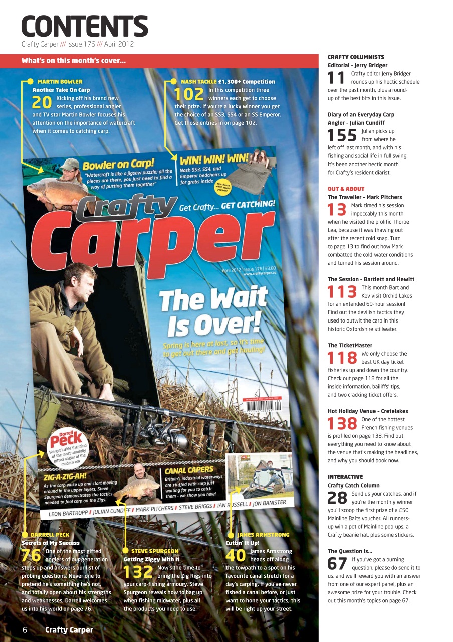 Crafty Carper Preview Pages