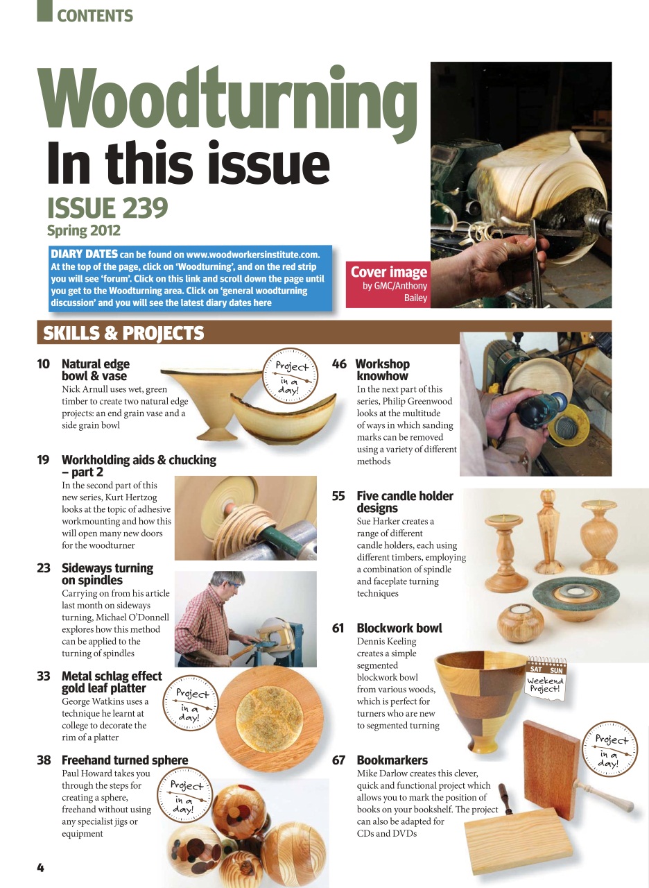 Woodturning Preview Pages