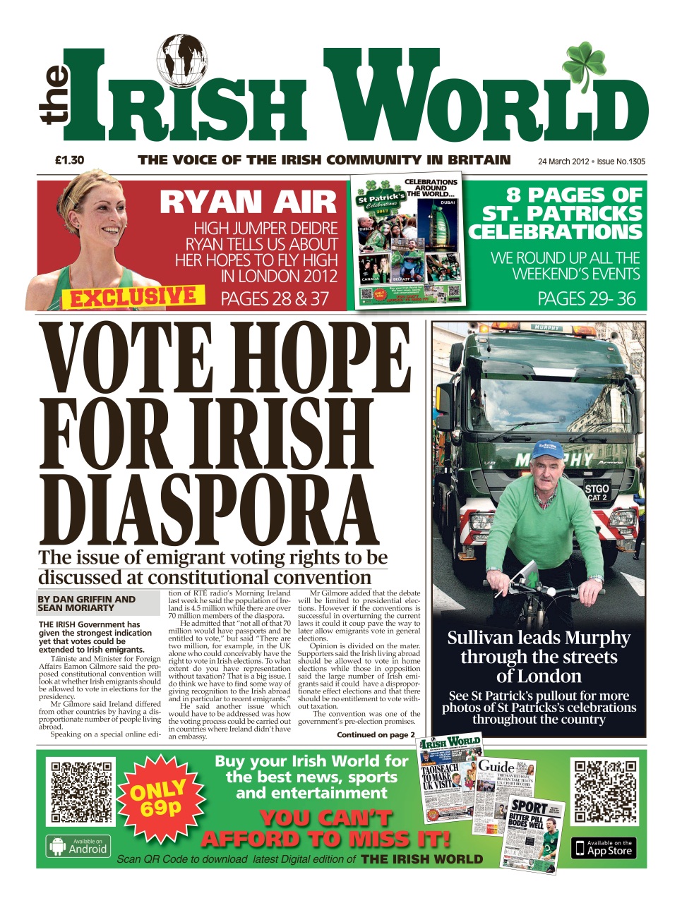 Irish World Preview Pages