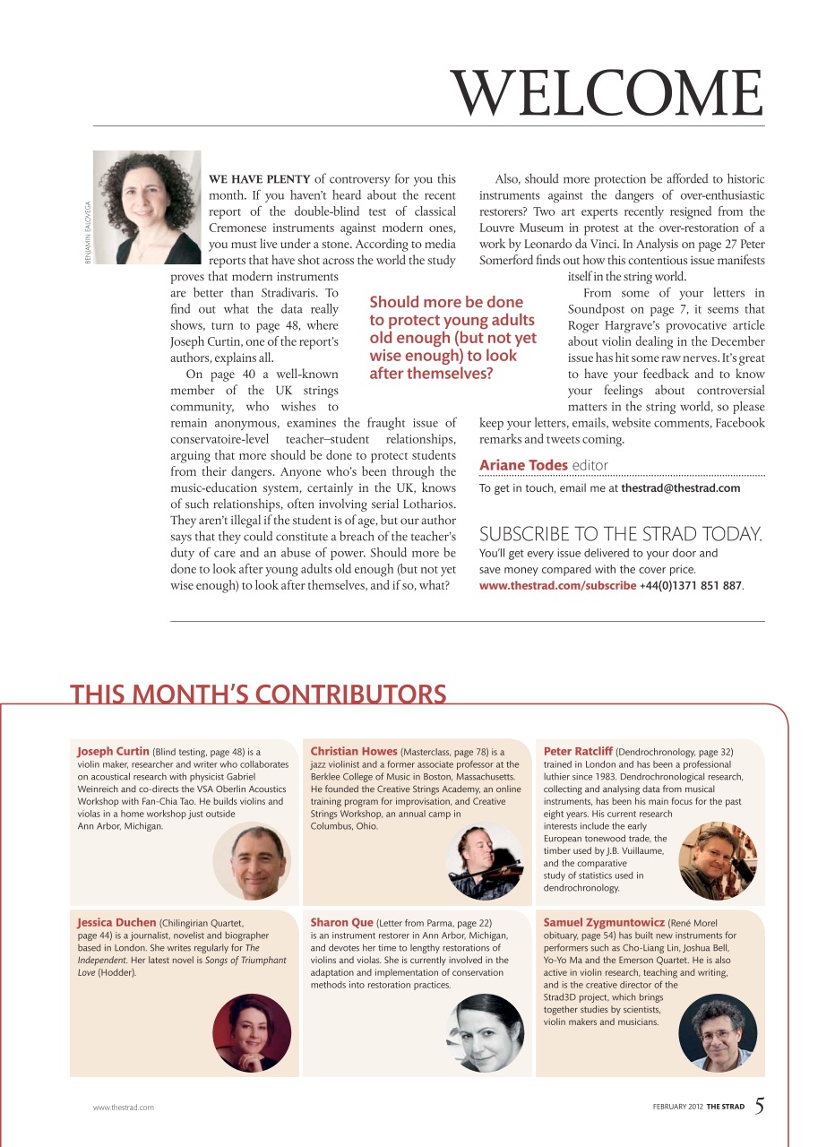 The Strad Preview Pages