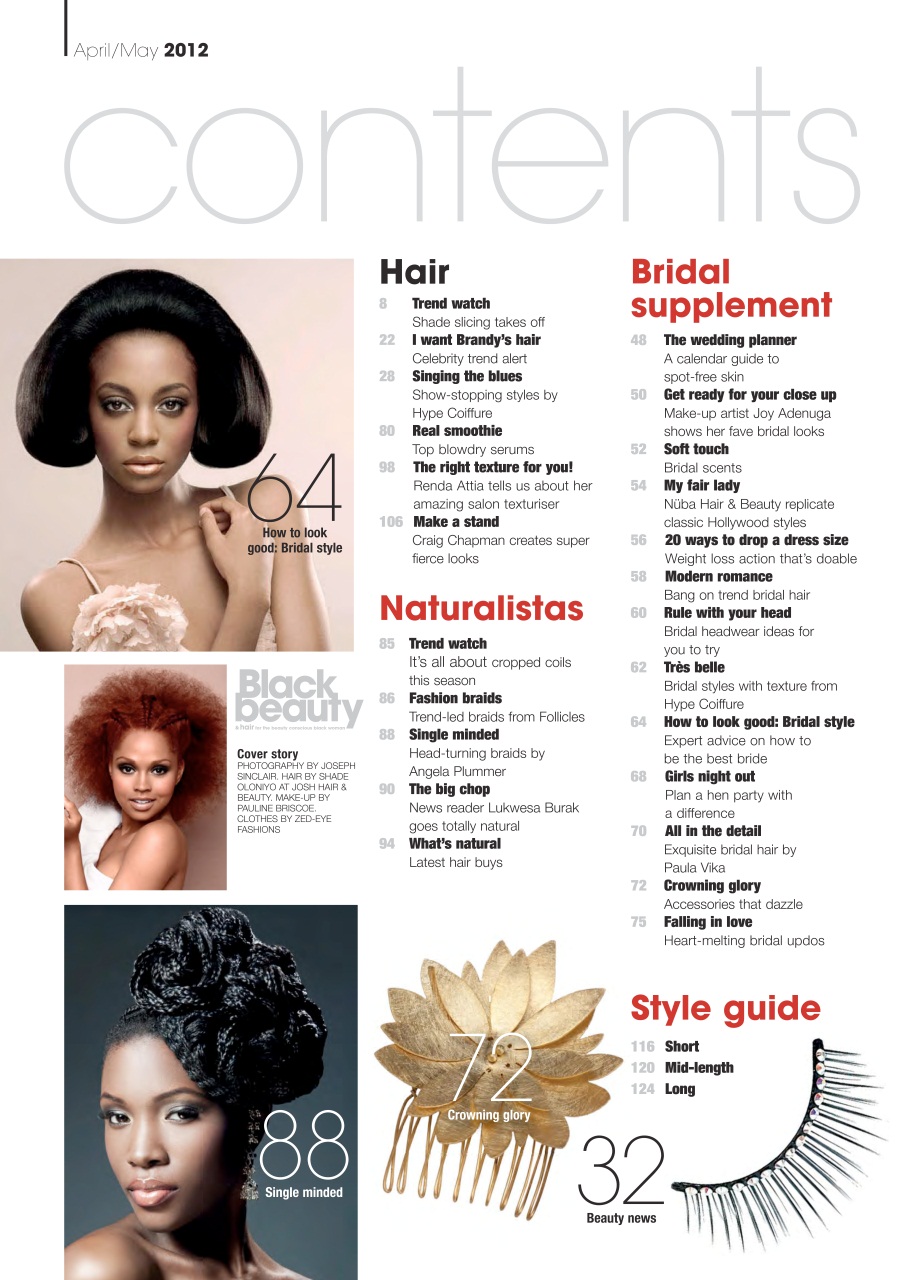 Black Beauty & Hair – the UK's No. 1 Black magazine Preview Pages