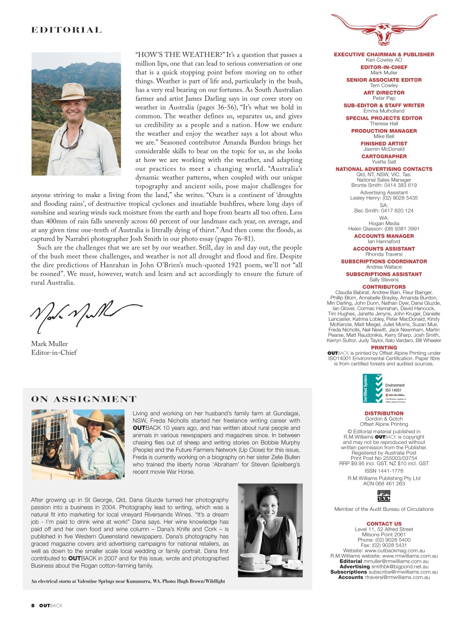 OUTBACK Magazine Preview Pages