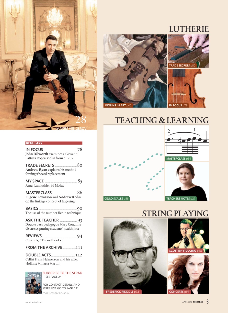 The Strad Preview Pages