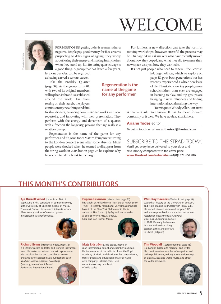 The Strad Preview Pages