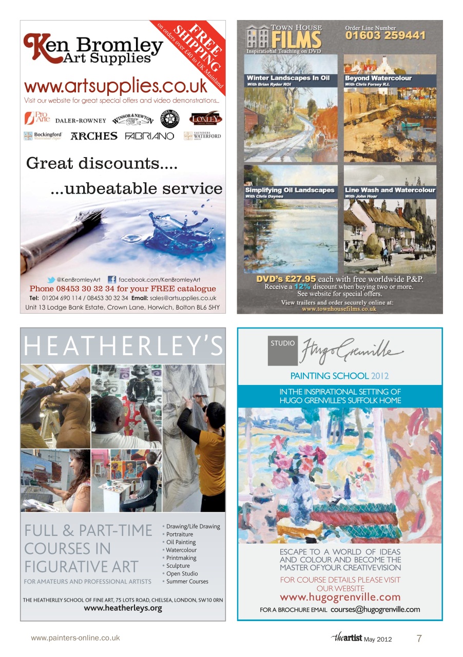 The Artist Preview Pages