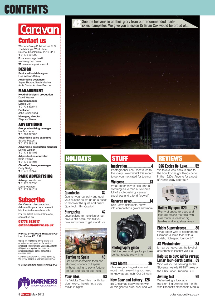 Caravan Magazine Preview Pages