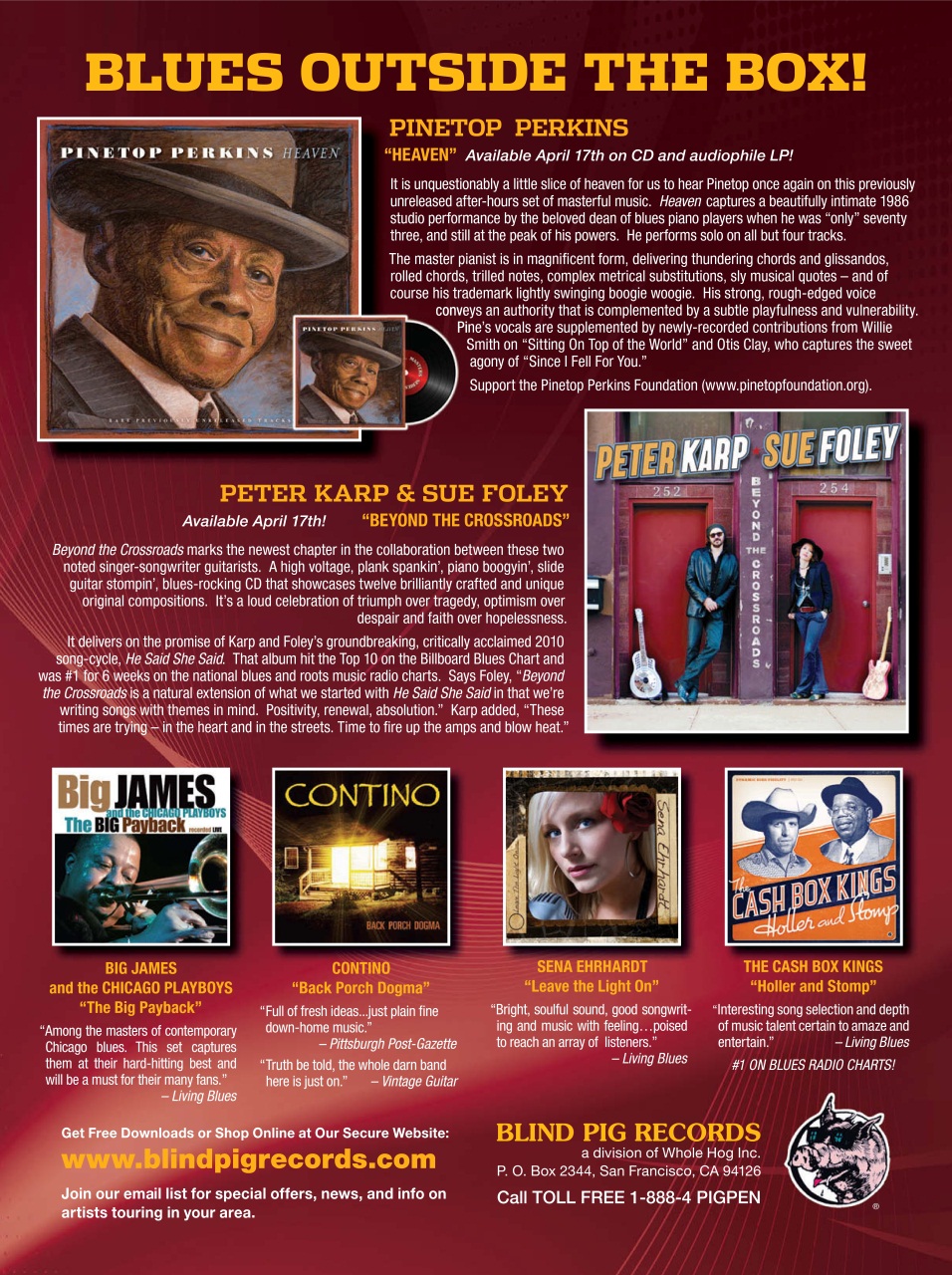 Living Blues Preview Pages