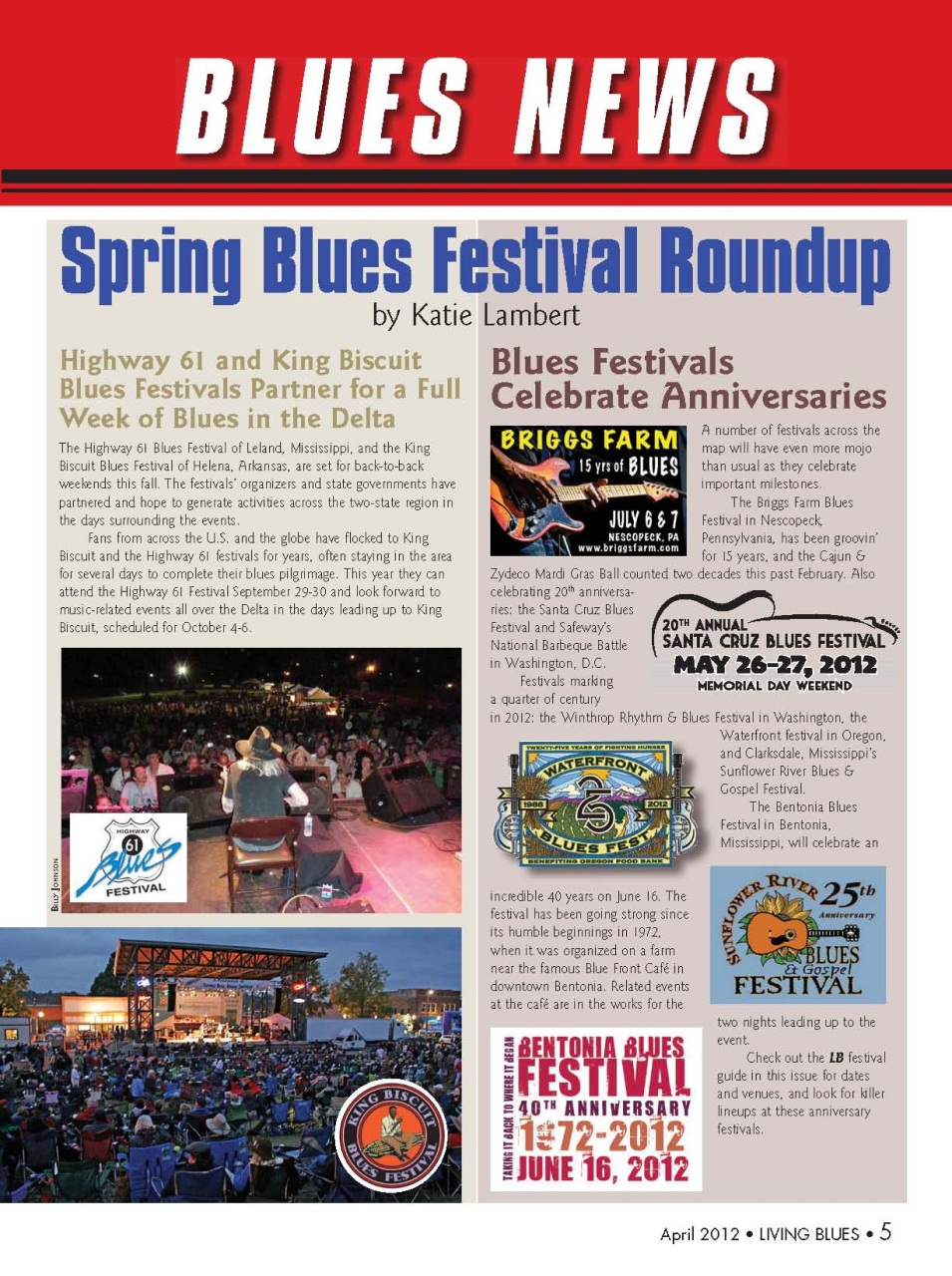 Living Blues Preview Pages