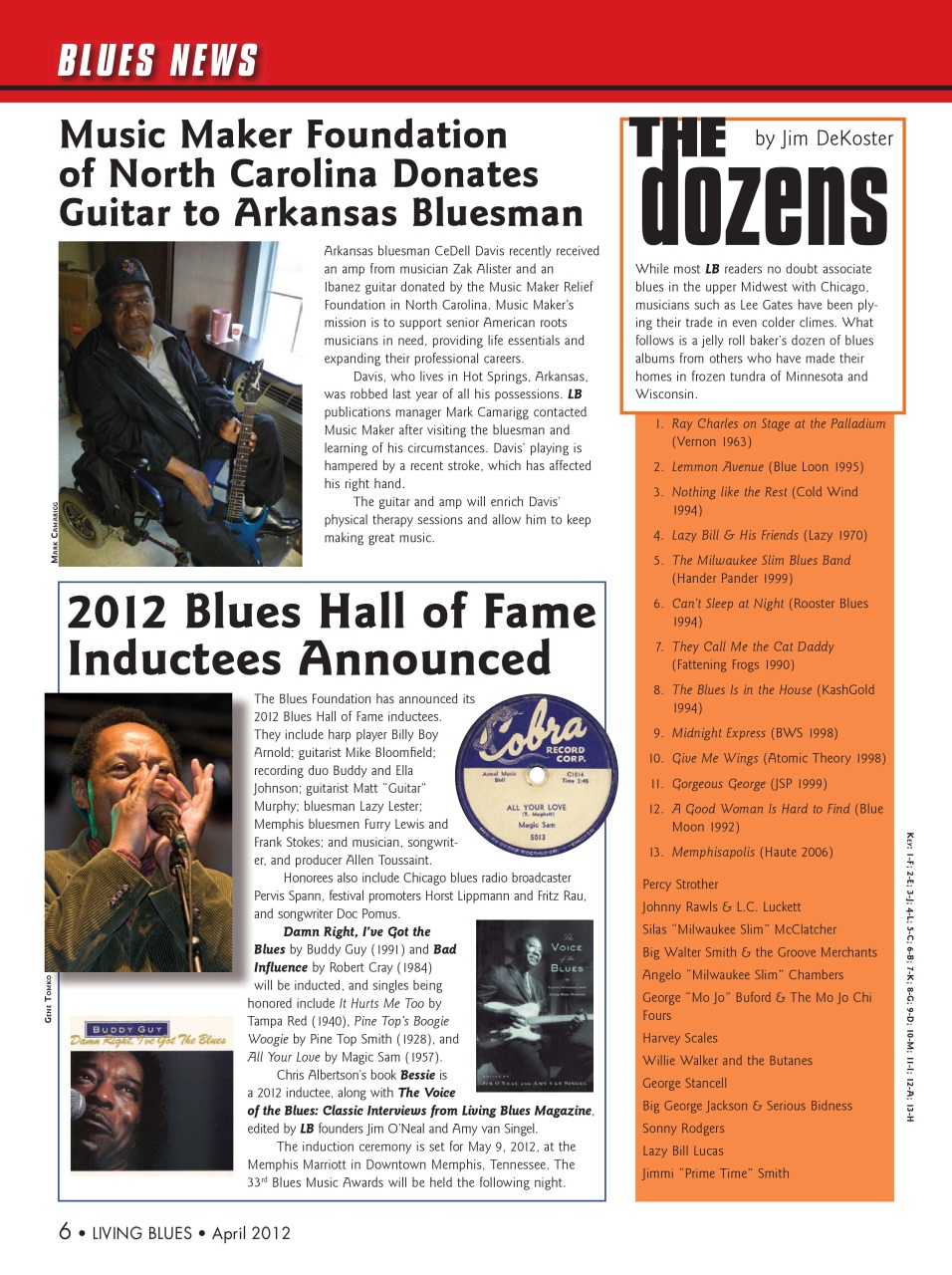 Living Blues Preview Pages