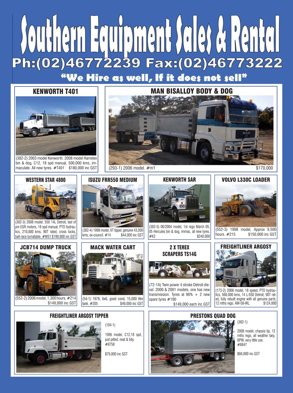 JUST TRUCKS Preview Pages