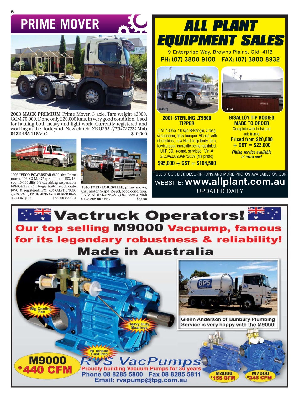 JUST TRUCKS Preview Pages