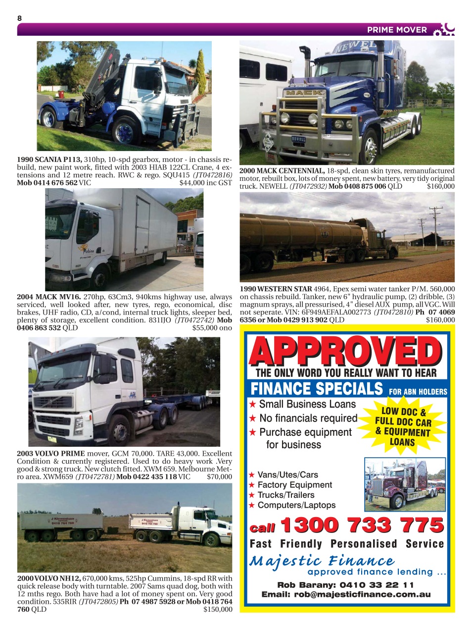 JUST TRUCKS Preview Pages