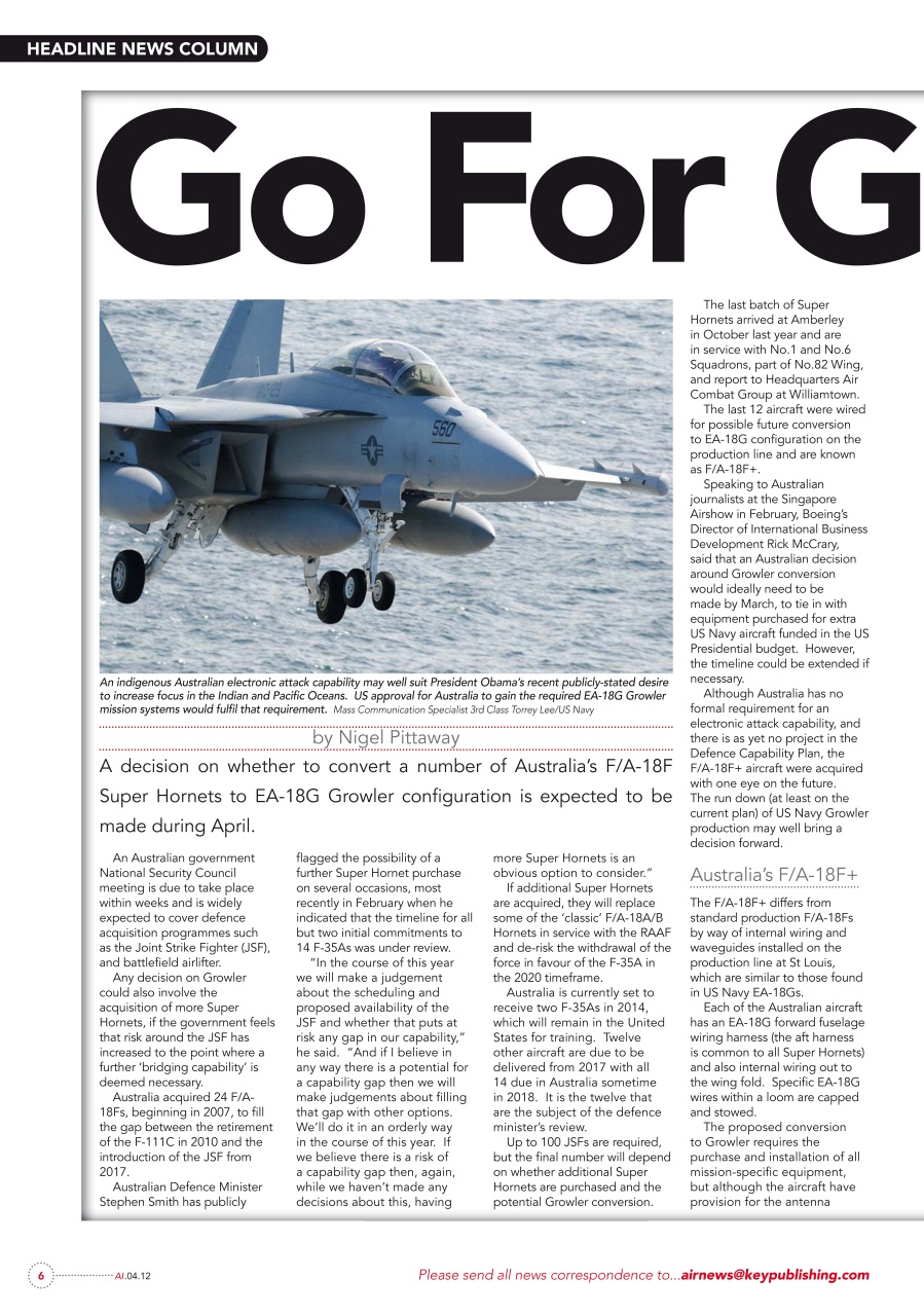 AIR International Preview Pages